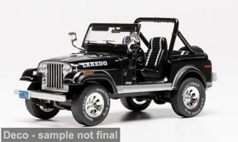 Jeep CJ-7 Laredo 1980 - schwarz